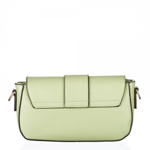 Γυναικεία τσάντα Close Πράσινη  οικολογικό δέρμα, 5 - Kalapod.gr